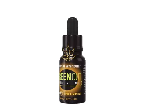 Olejek konopny Green Out® Pure mini, Super Lemon Haze 10ml